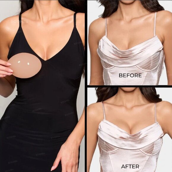 NWT! Boomba Demi Boost Inserts in Beige - Size Small (A/B/C) - Picture 2 of 12